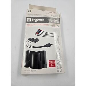 Biogenik Universal Component Cable Xbox 360 Wii PS3 10ft Peter Schultz Series
